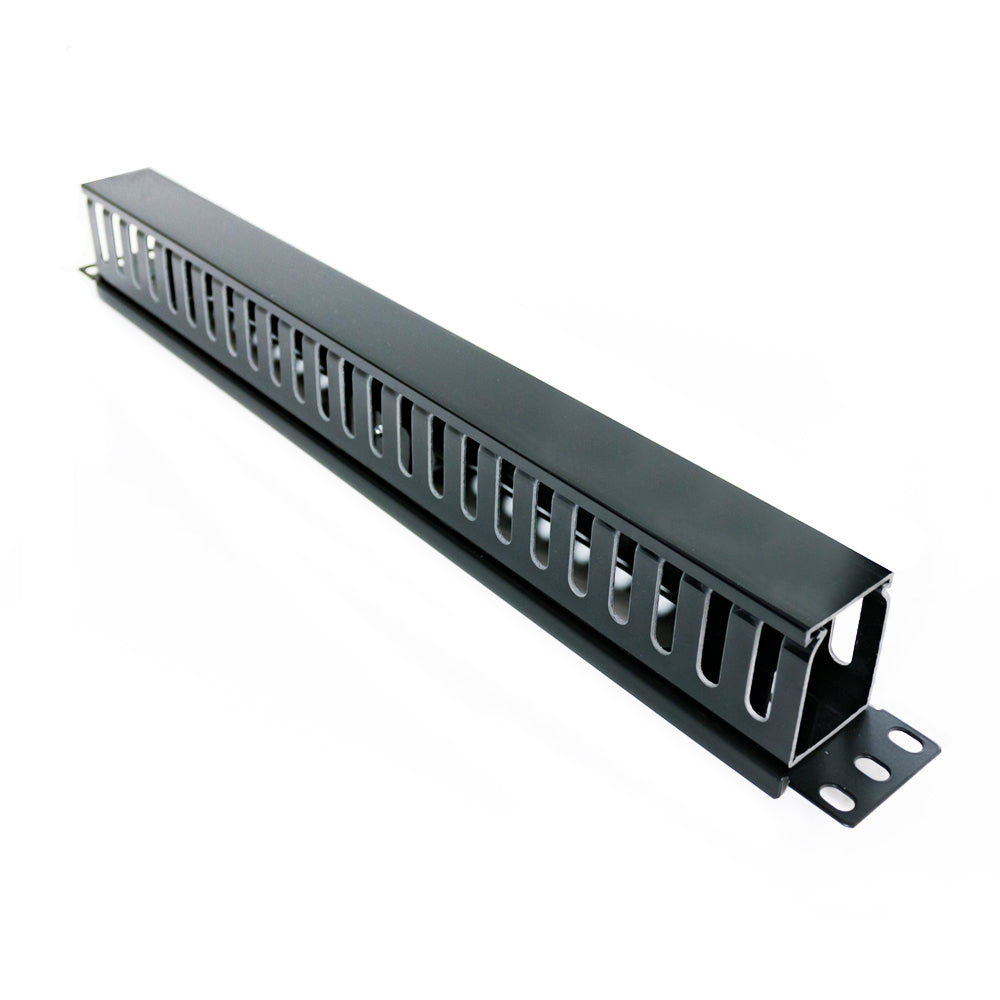 Plastic Horizontal Cable Managers for Ethernet Cabling