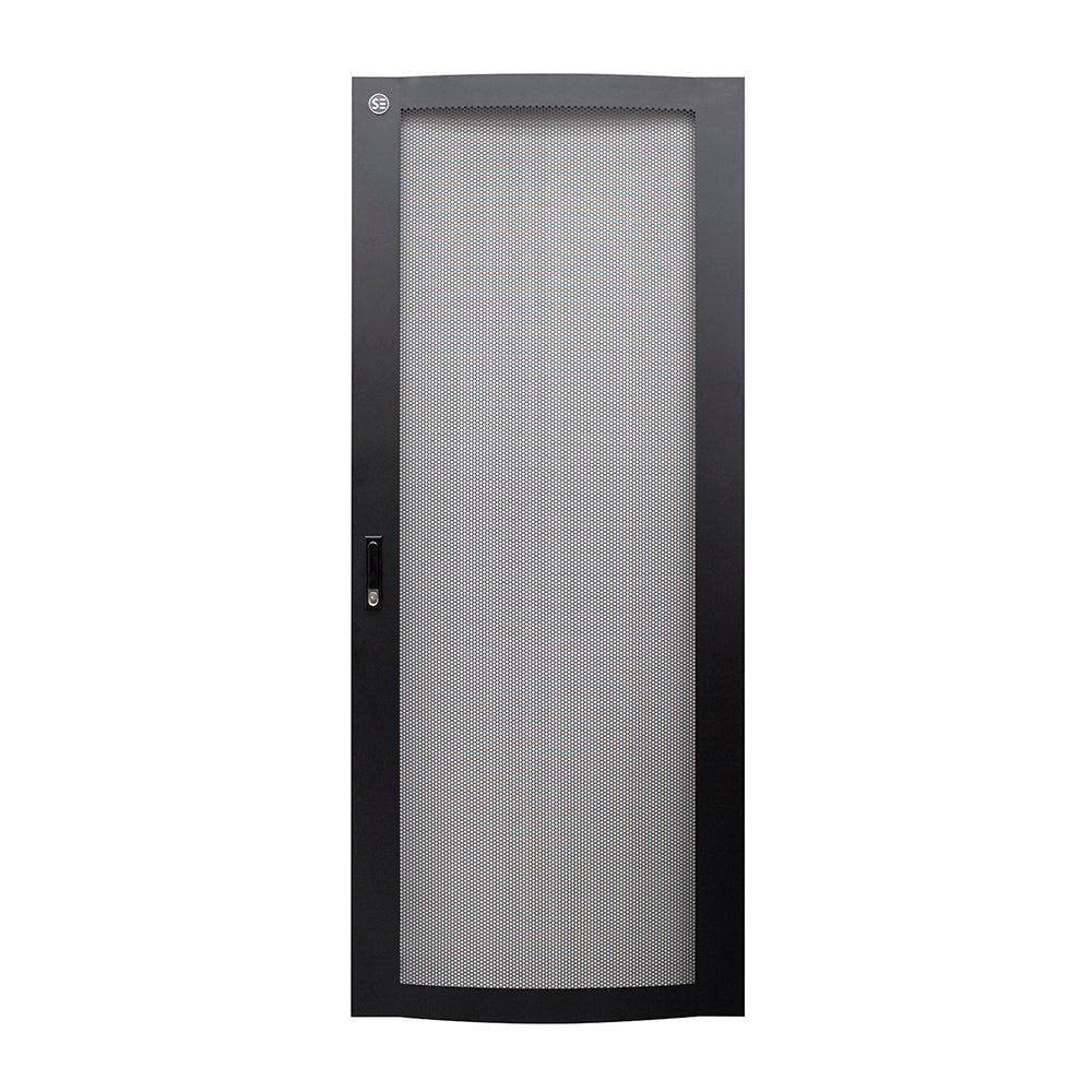 SERVEREDGE 42RU 3 POINT LOCKING 800mm Wide Perforated Front Door