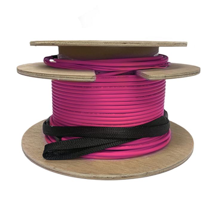 SERVEREDGE Pre Terminated Fibre Cable, 6 Core OM4 Indoor / Outdoor Riser x 125m, LC-LC Connectors