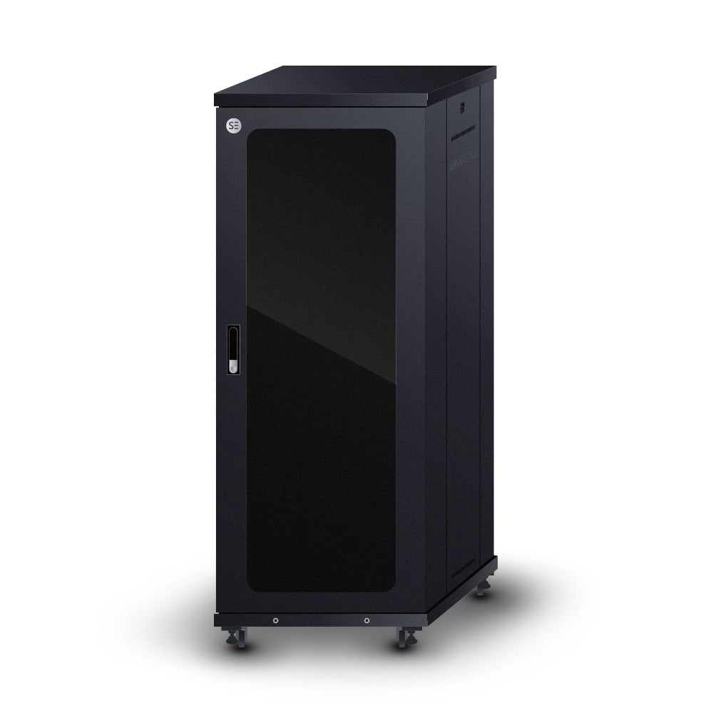 Serveredge 37RU 600mm Wide & 600mm Deep Fully Assembled Free Standing Server Cabinet