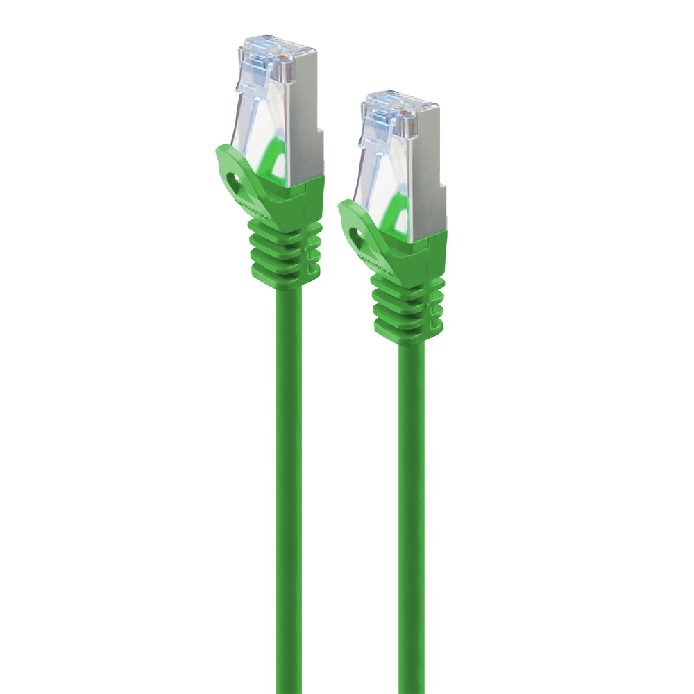 Serveredge 2m Green CAT6A Slim S/FTP Network Cable