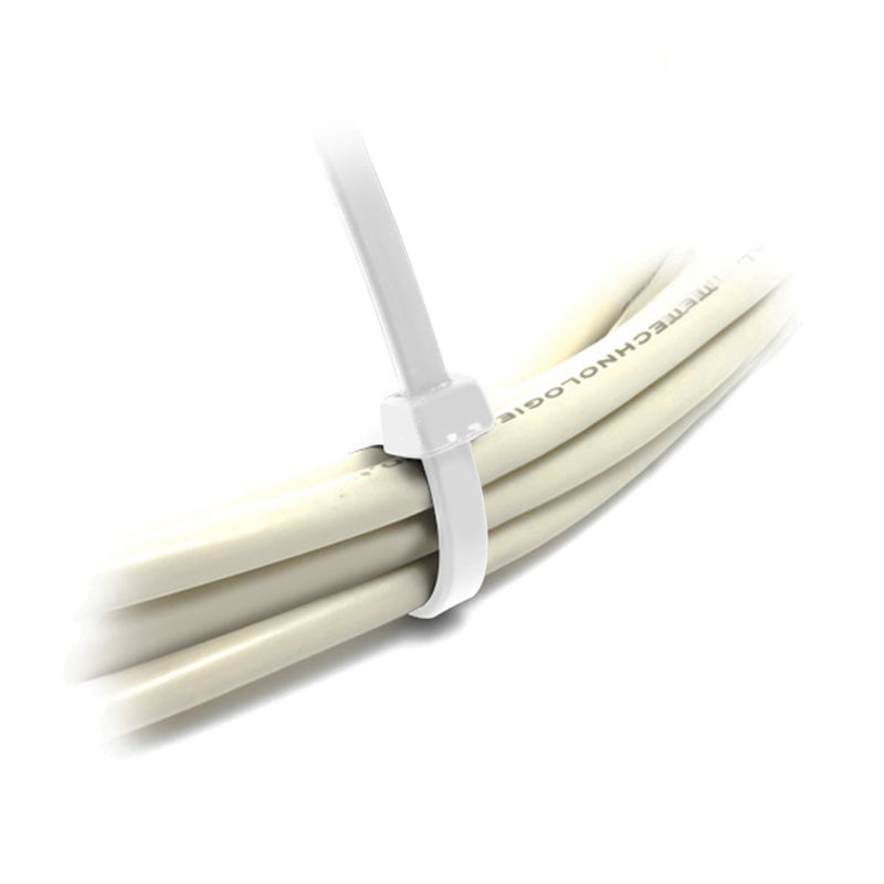 Nylon Cable Tie White 300mm X 4.8mm - (Bag of 100)