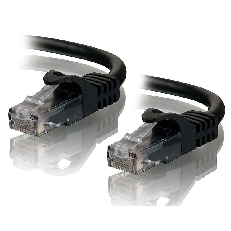 10m Black CAT5e Network Cable