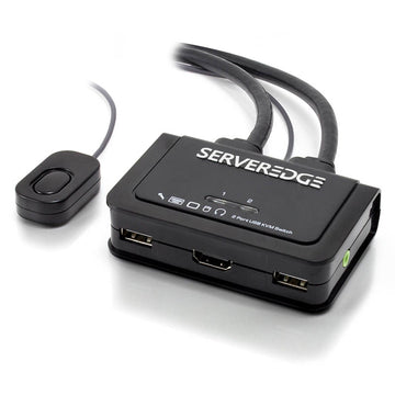 StarTech.com 2 Port USB HDMI Cable KVM Switch with Audio and