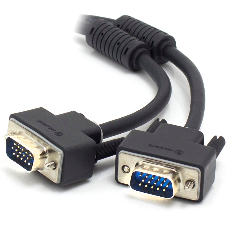 15m VGA/SVGA Premium Shielded Monitor Cable With Filter - Male to Male